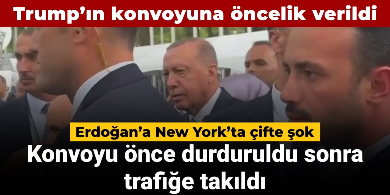 erdogana new yorkta cifte sok konvoyu once durduruldu sonra trafige takildi jqCIwZvY