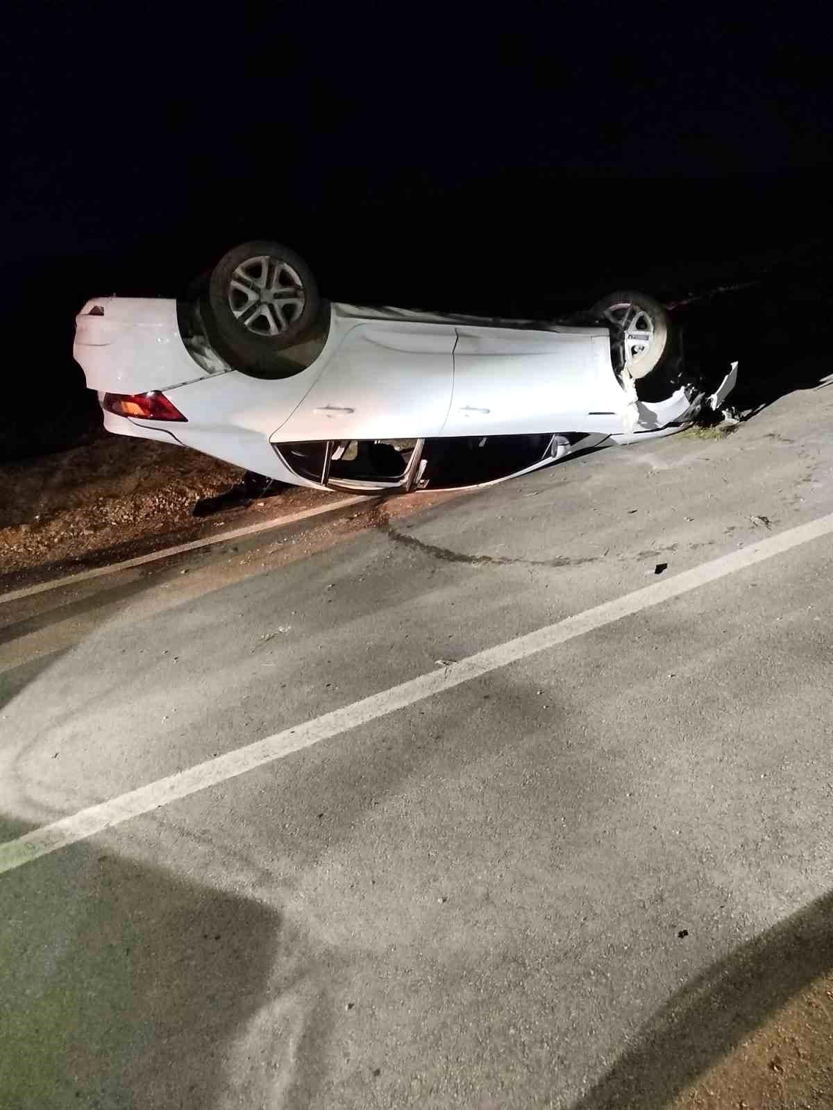 Elazığ’da Otomobilin Takla Attığı Kaza: 6 Kişi Yaralandı