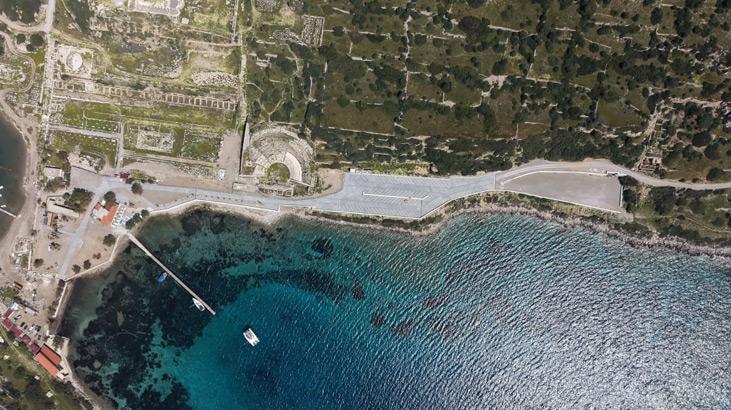 Knidos yeni yüzüyle ziyarete hazır!