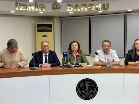 İzmir Barosu’na Yönelik Soruşturma Hakkında Gelen Tepkiler Artıyor